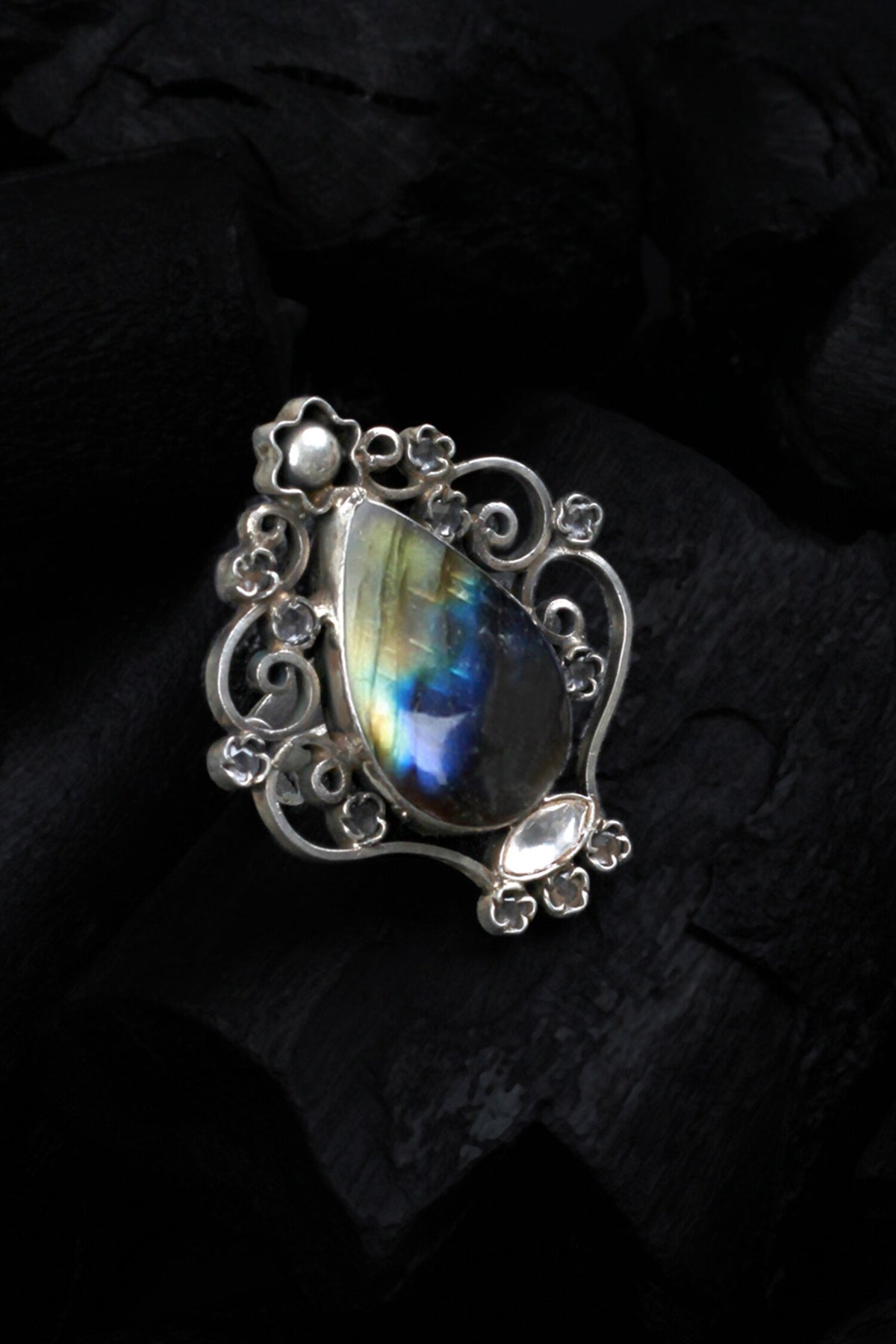 Handcrafted Stone Ring 