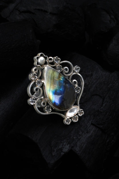 Handcrafted Stone Ring 
