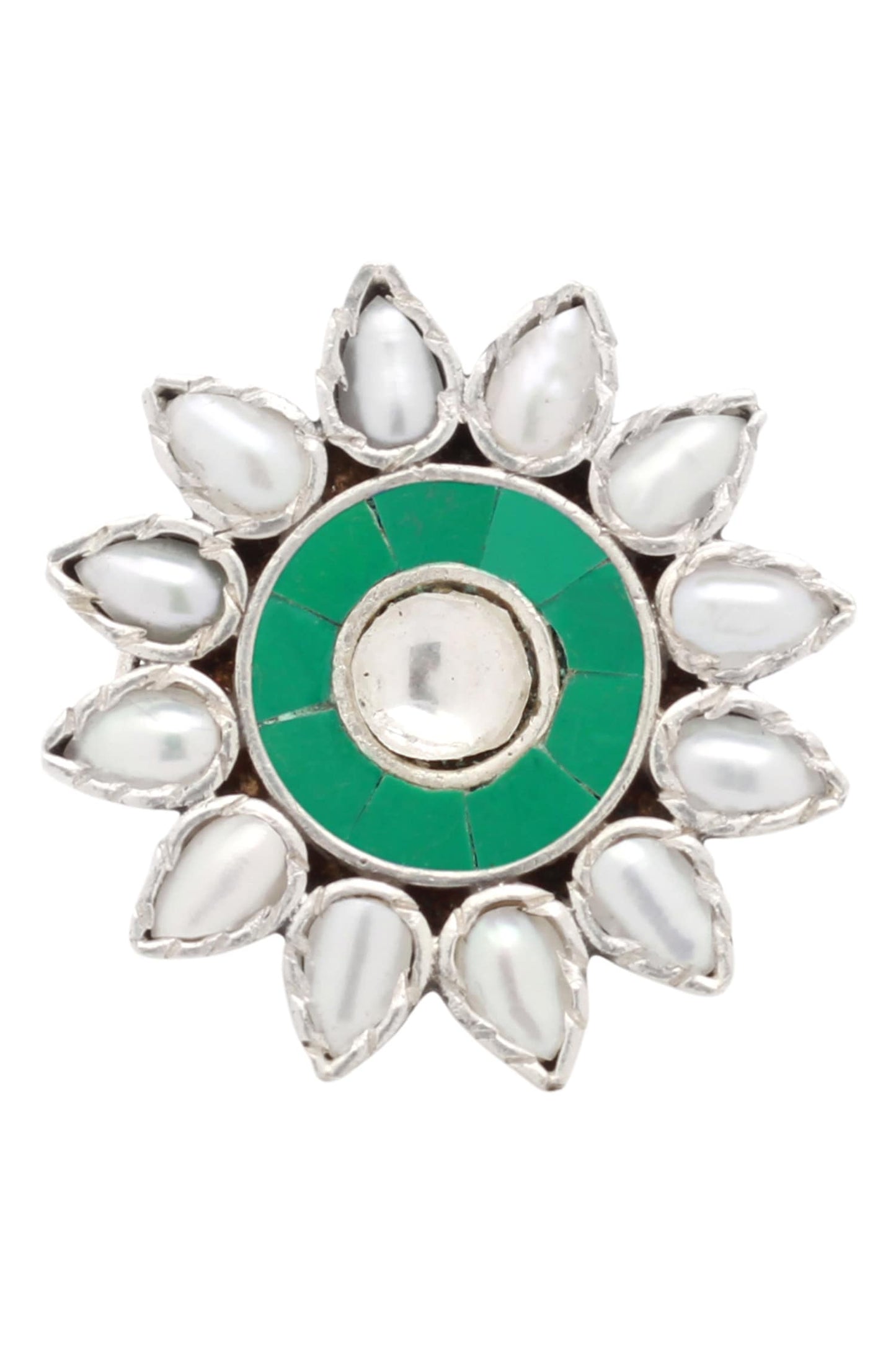 Handcrafted Floral Ring 