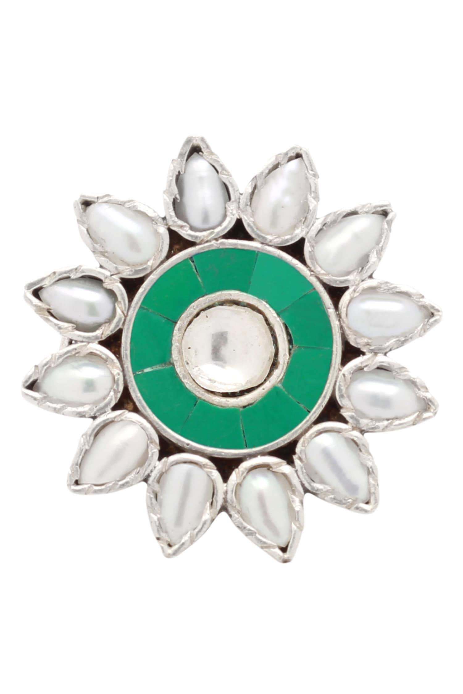 Handcrafted Floral Ring 