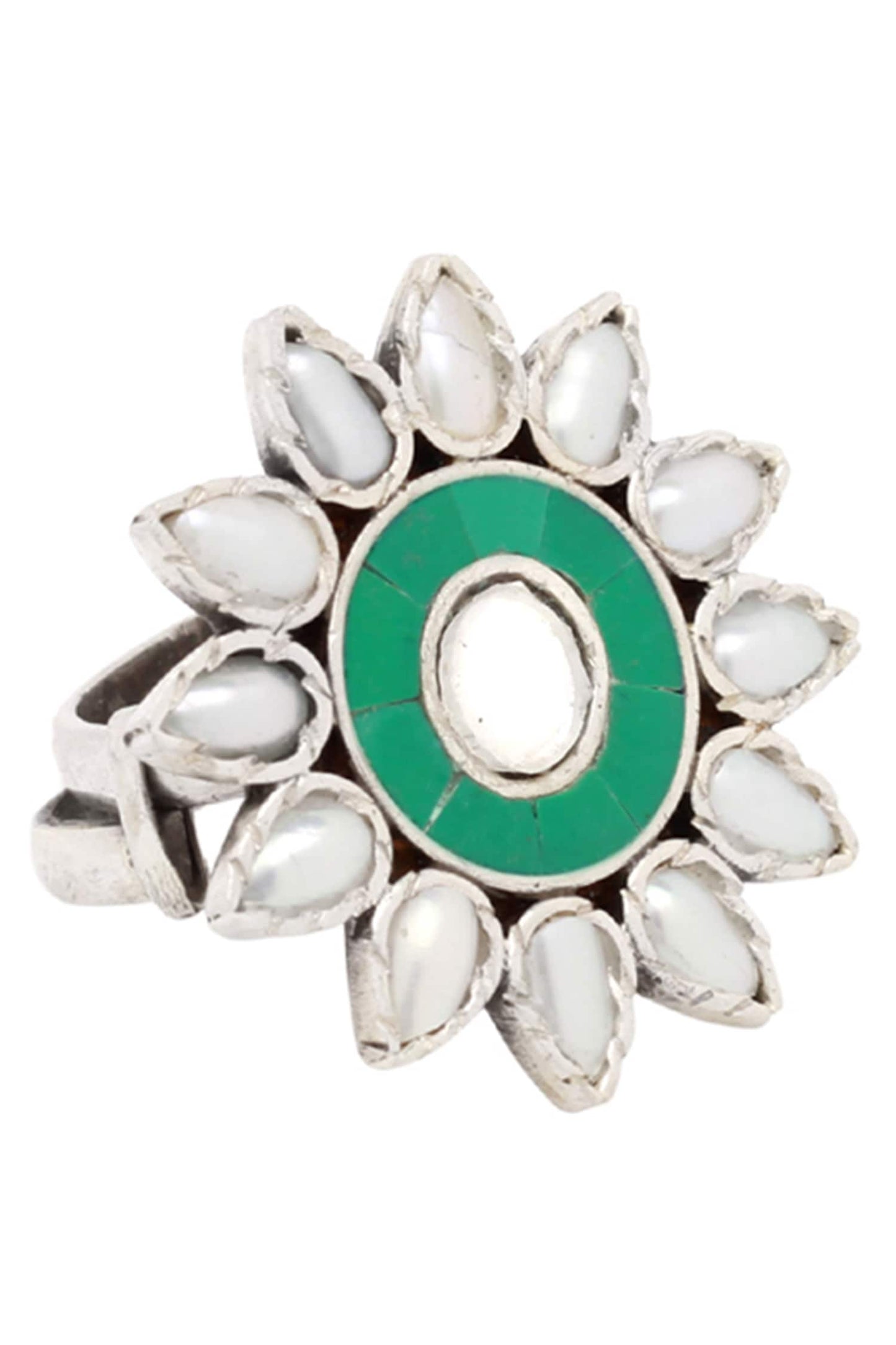 Handcrafted Floral Ring 