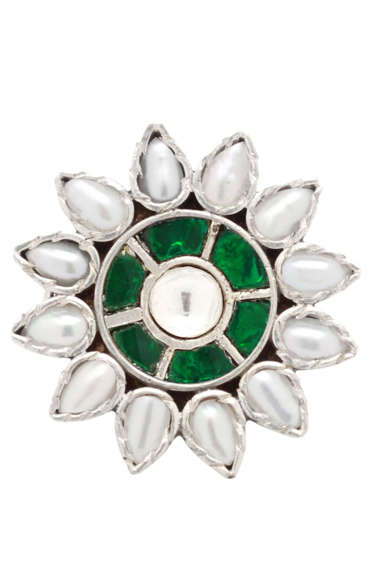 Handcrafted Floral Ring 