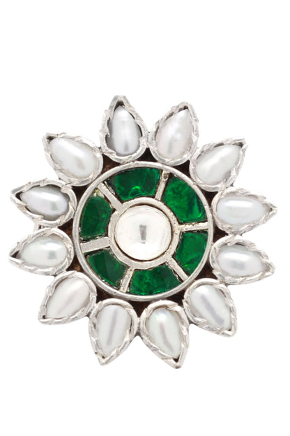 Handcrafted Floral Ring 