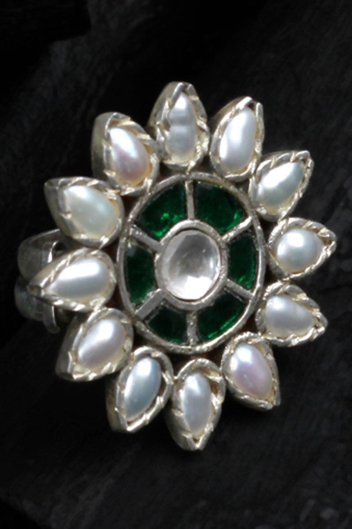 Handcrafted Floral Ring 