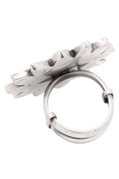Handcrafted Floral Ring 
