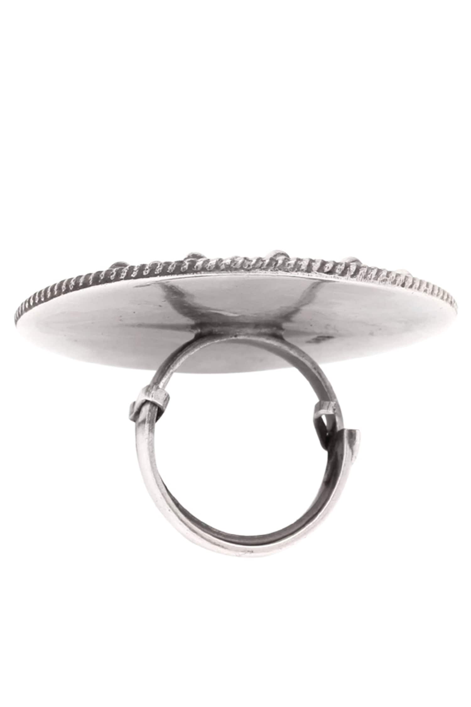Handcrafted Floral Ring 