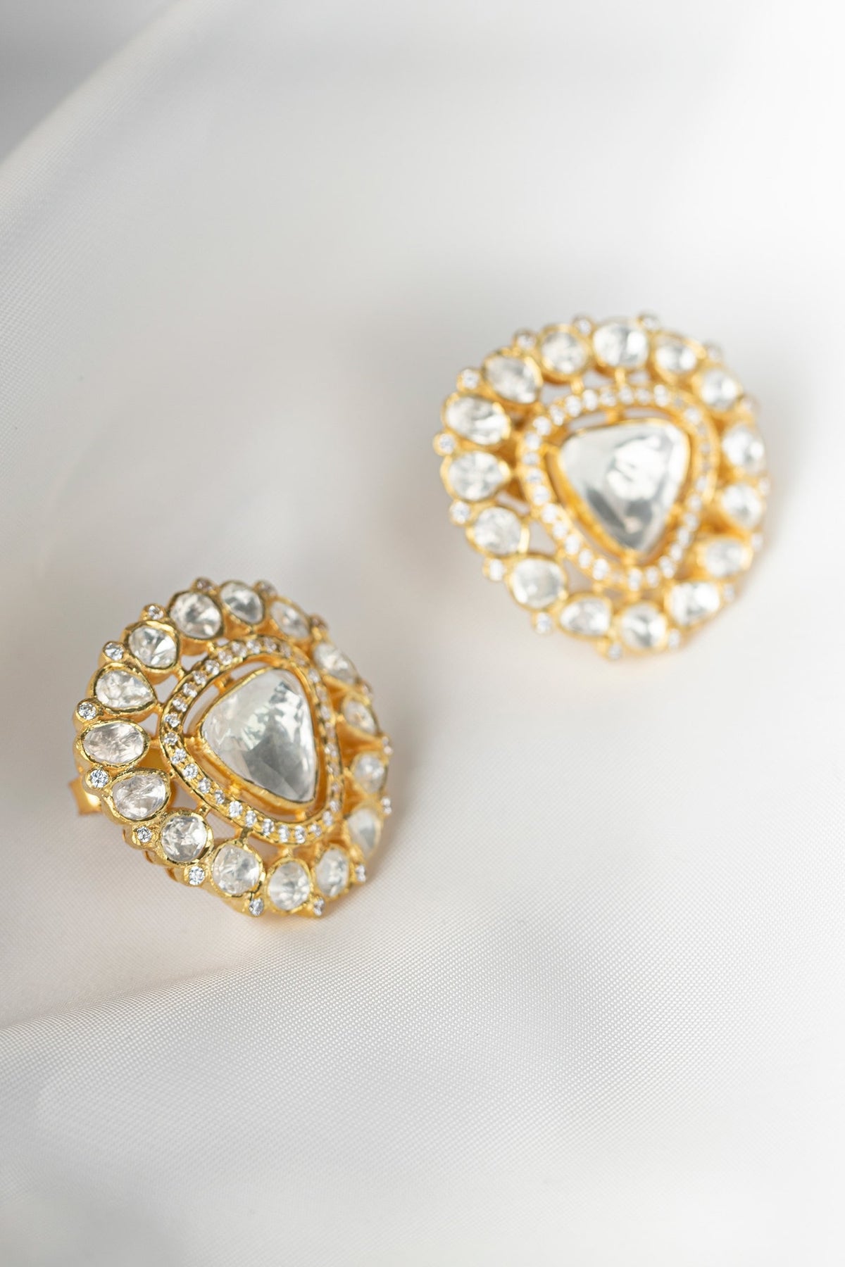 Polki Embellished Studs 