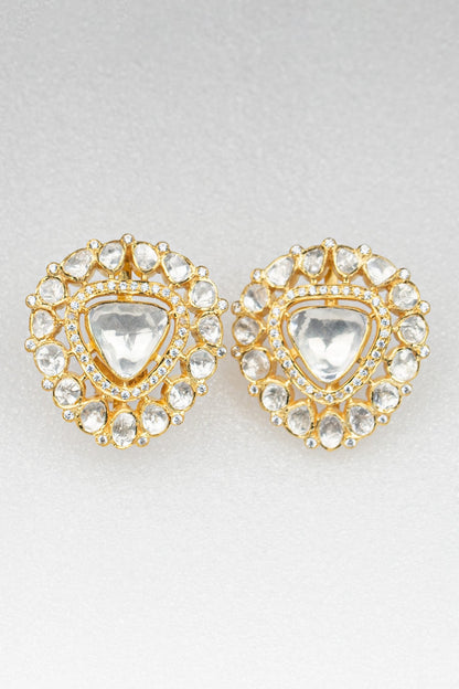 Polki Embellished Studs 