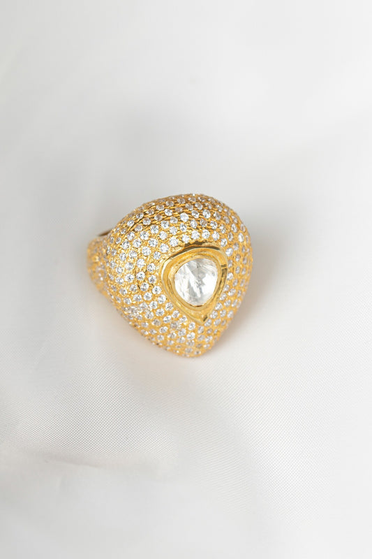 Polki Embellished Ring 