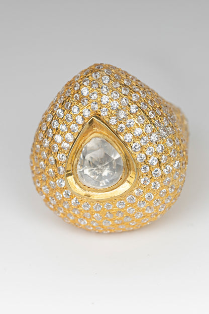 Polki Embellished Ring 