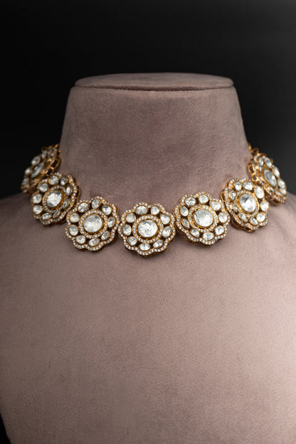 Floral Shape Choker 