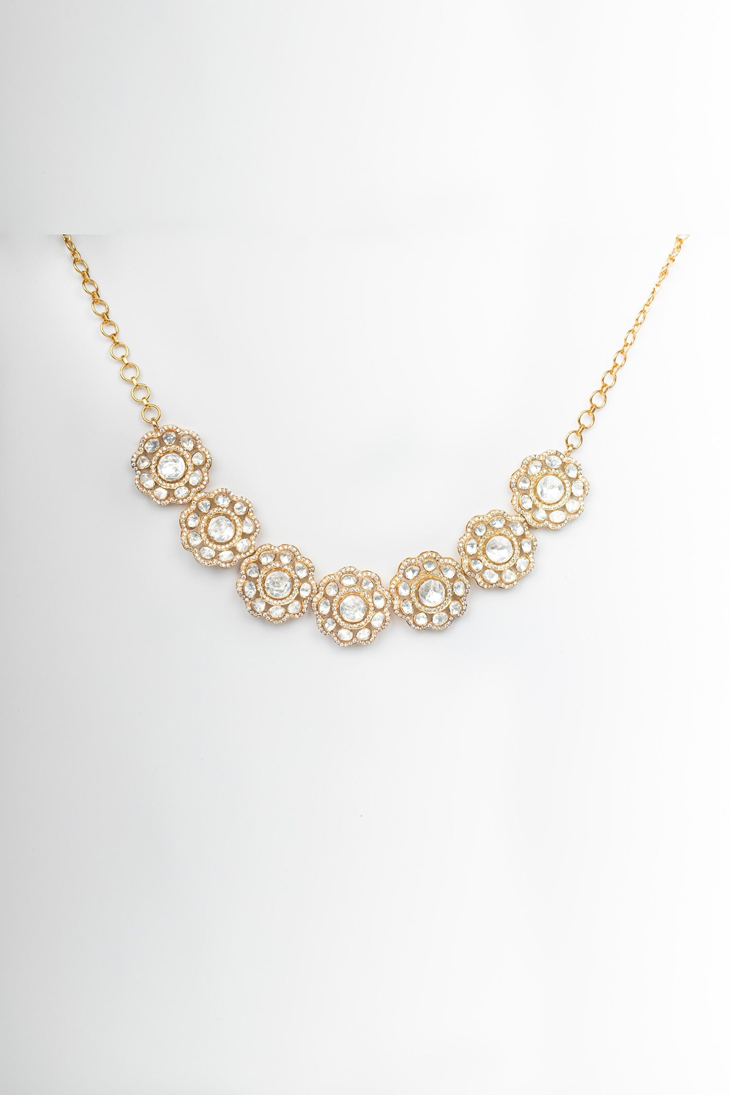 Floral Shape Choker 