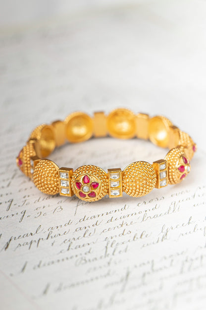 Floral Embellished Bangle 