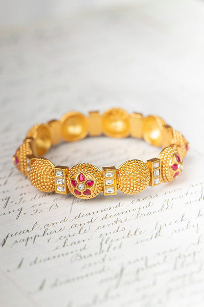 Floral Embellished Bangle 