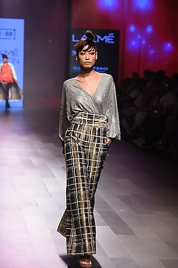Dusty Gold Fringed Loose Top