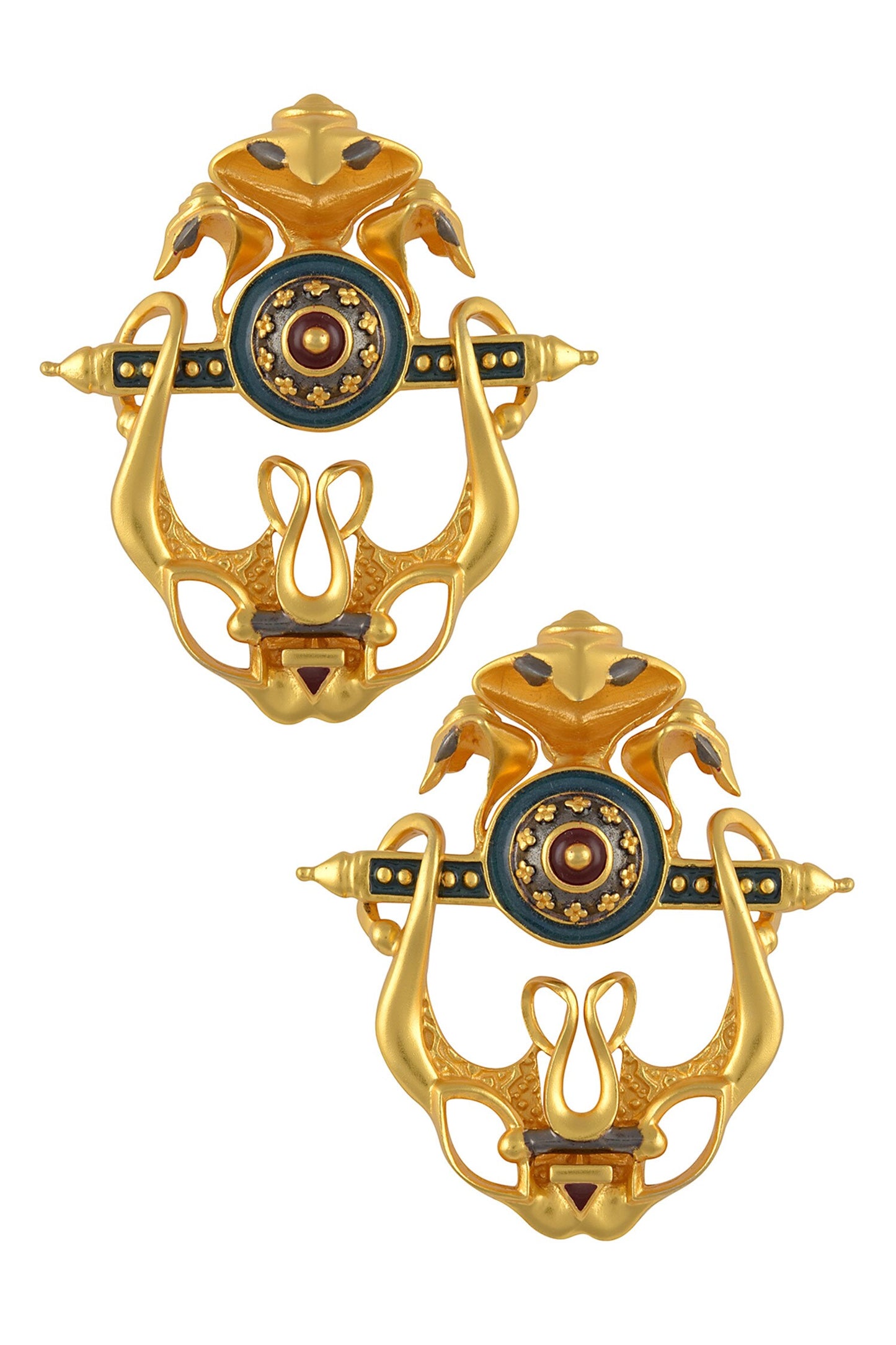 Carved Earrings 
