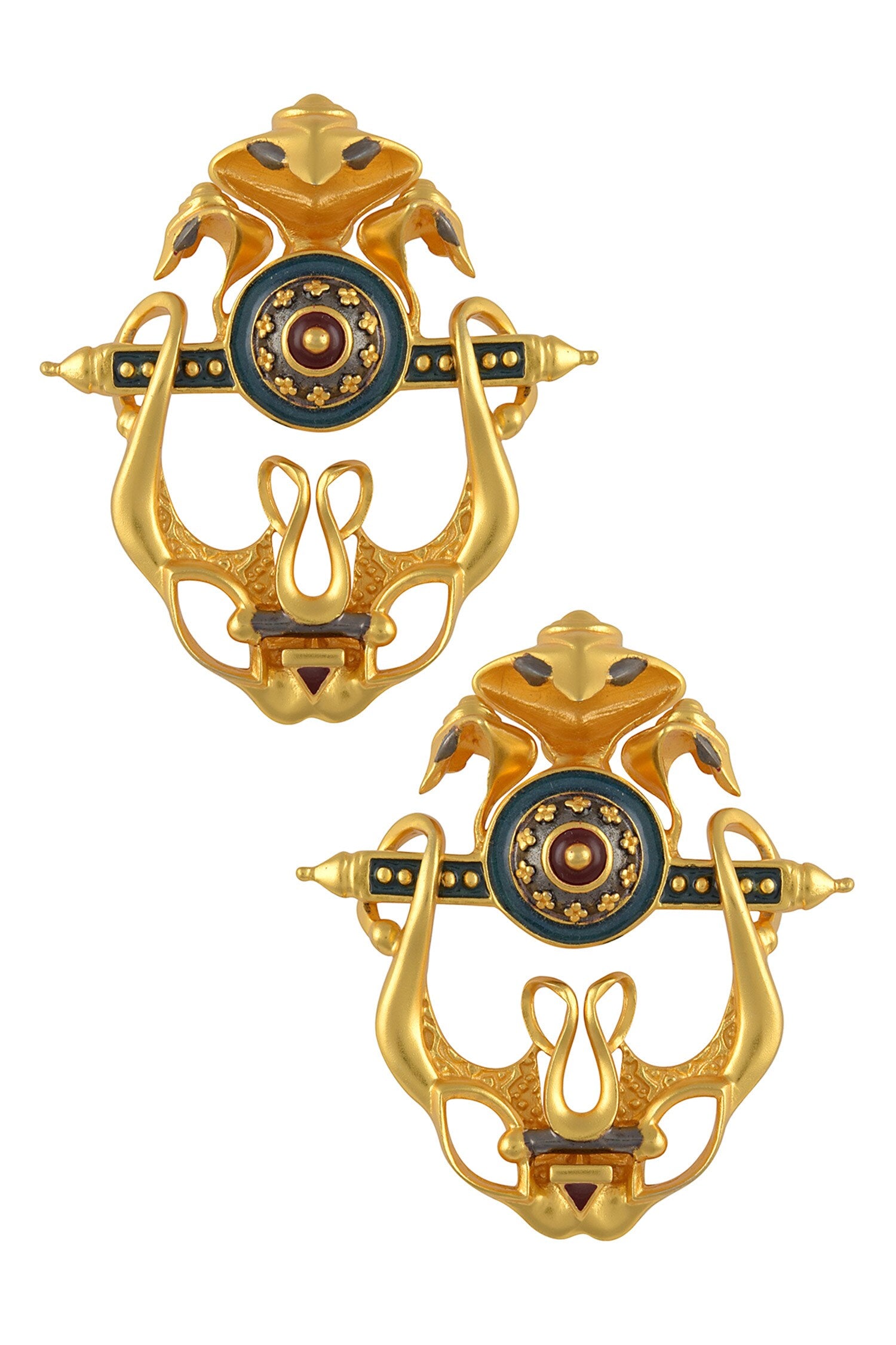 Carved Earrings 