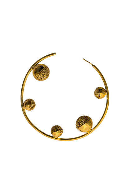 Handcrafted Filigree Hoops 