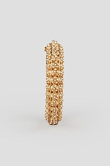 Gold Finish Meenakari Bangle