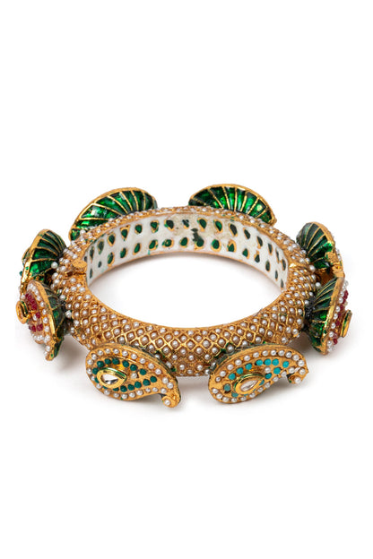 Handcrafted Rajwada Pacheli Bangle 