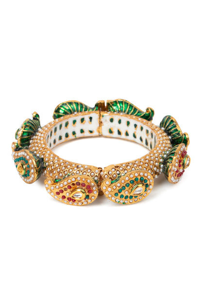 Handcrafted Rajwada Pacheli Bangle 