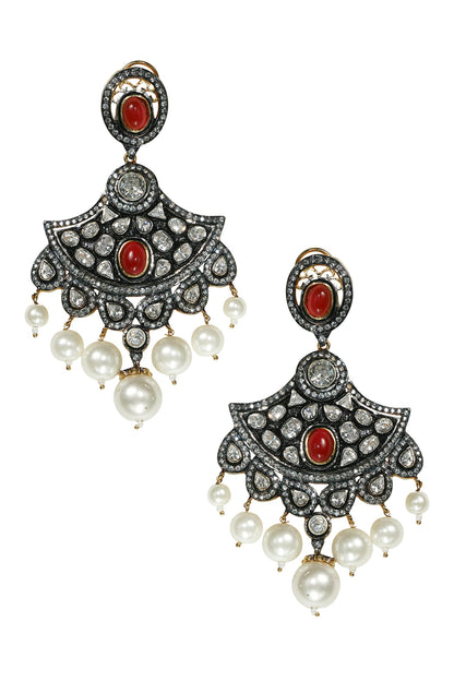 Antique Polki Danglers 