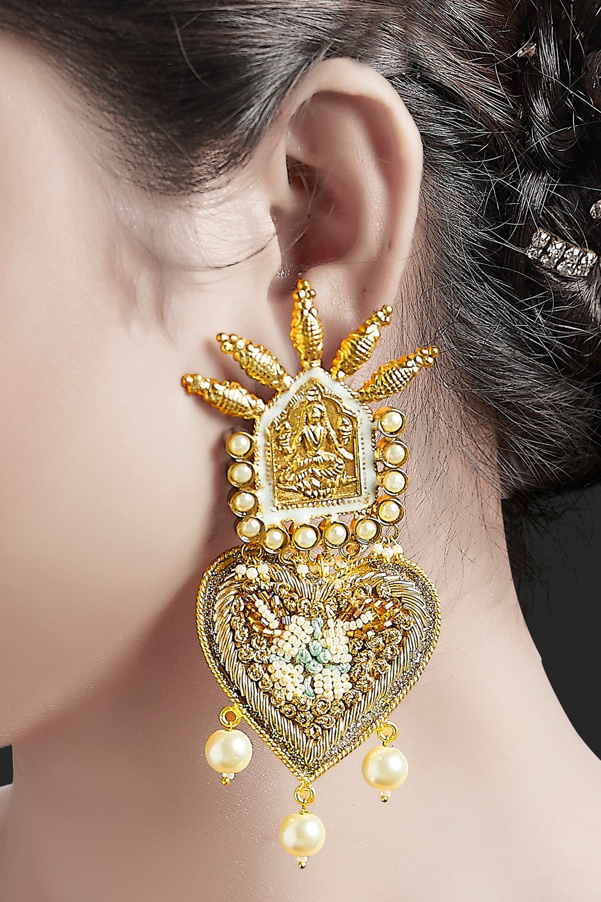 Antique Handcrafted Danglers 