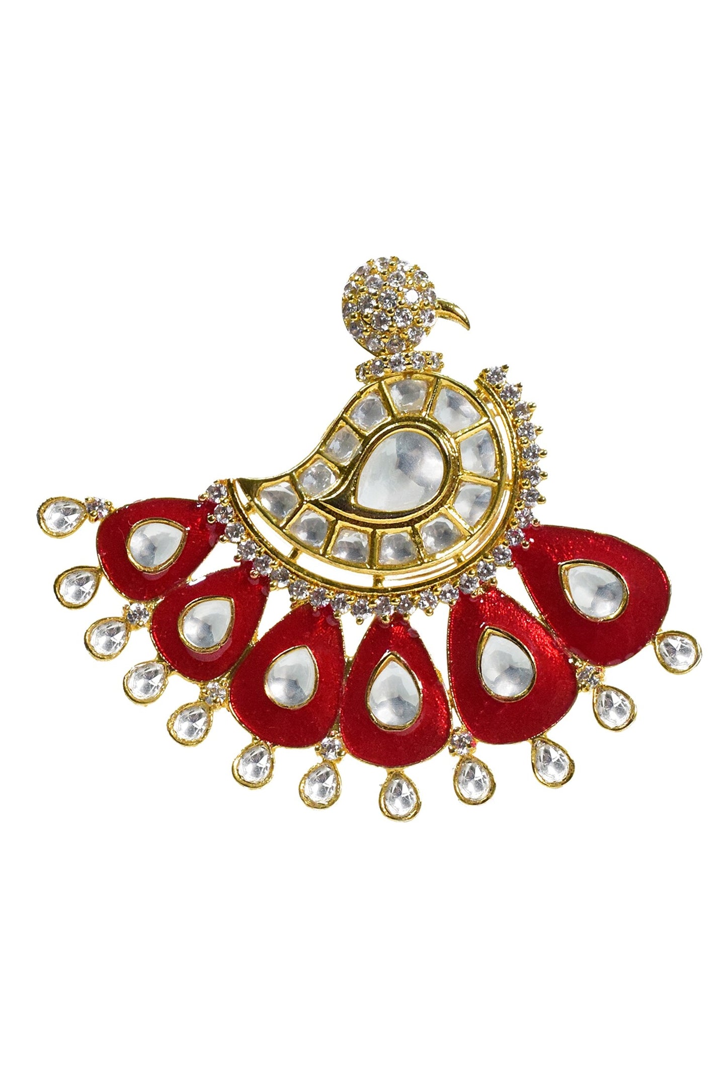 Peacock Shape Stud Earrings 