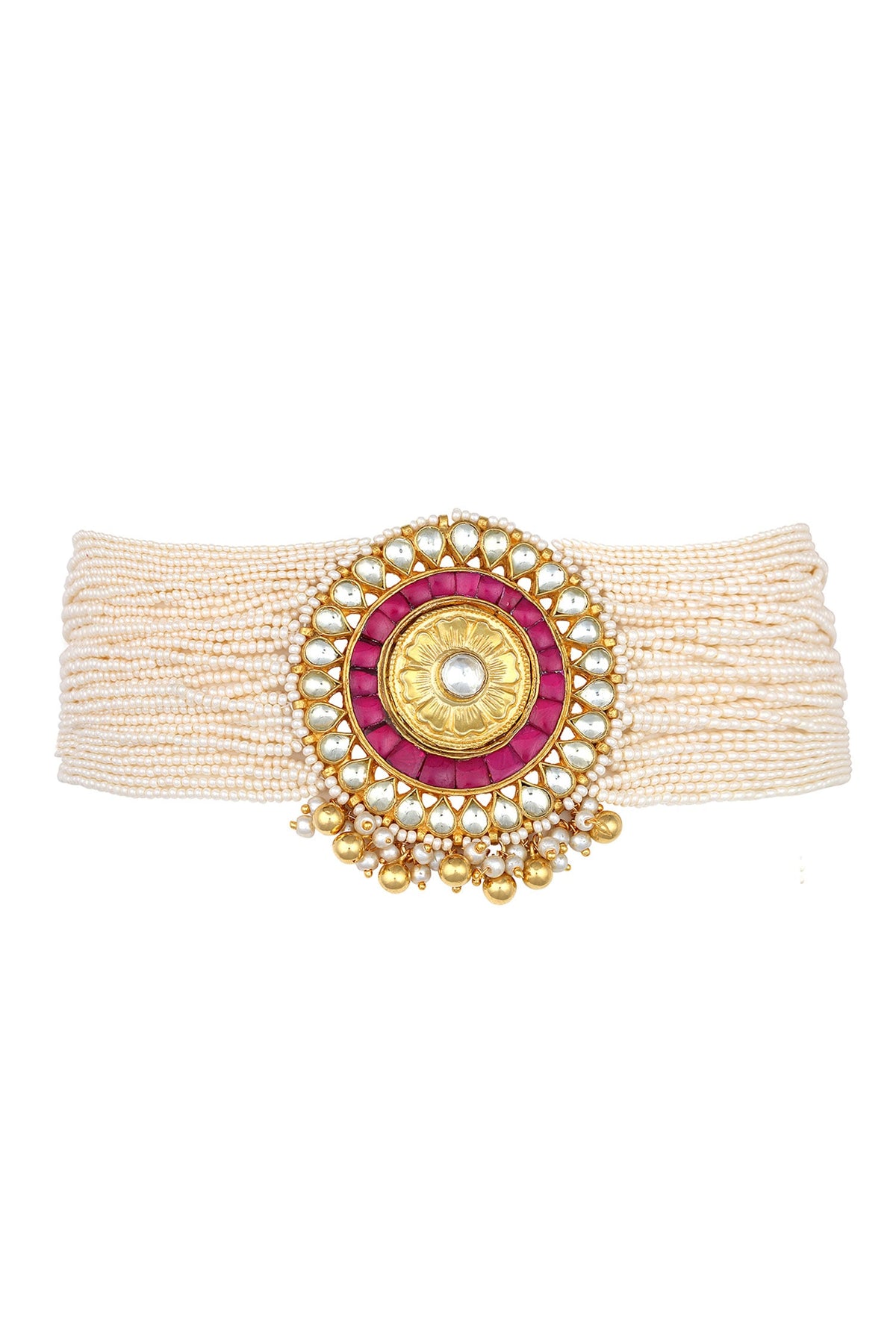 Kundan Pendant Choker Set 