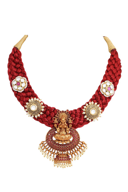 Handcrafted Temple Necklace Set 