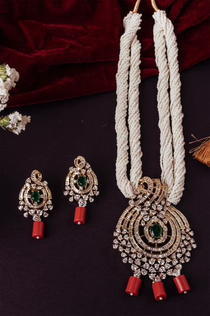 Multistrand Beaded Necklace Set 