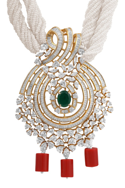 Multistrand Beaded Necklace Set 