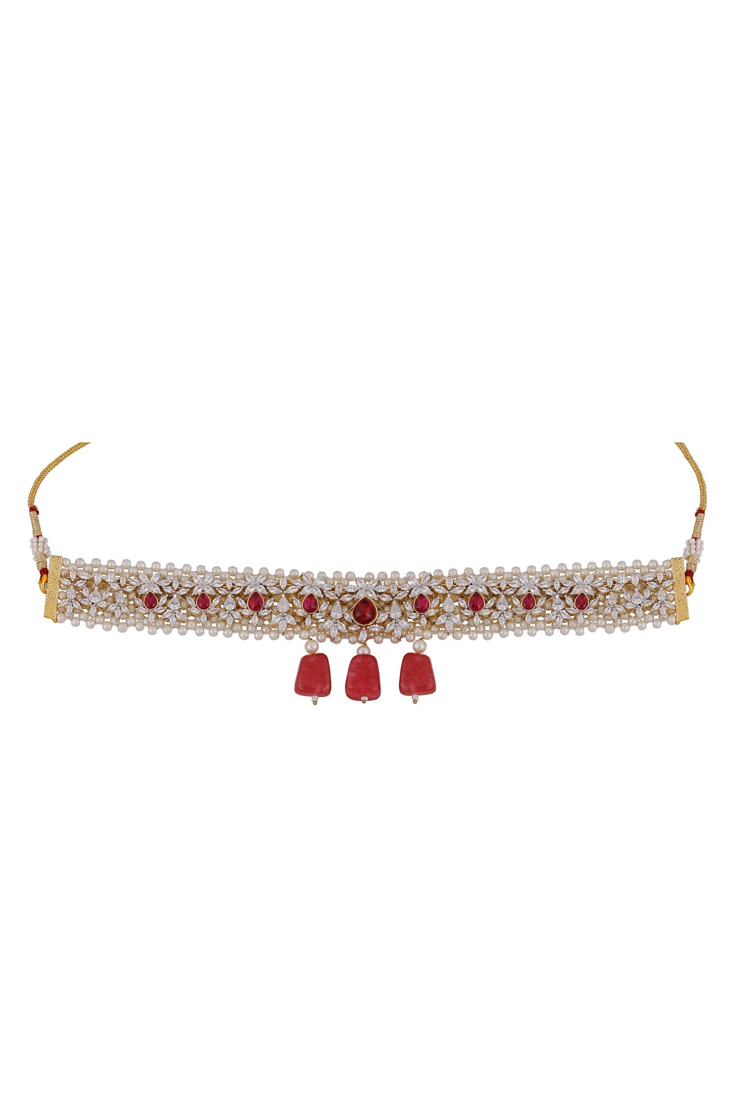 Studded Choker Set 