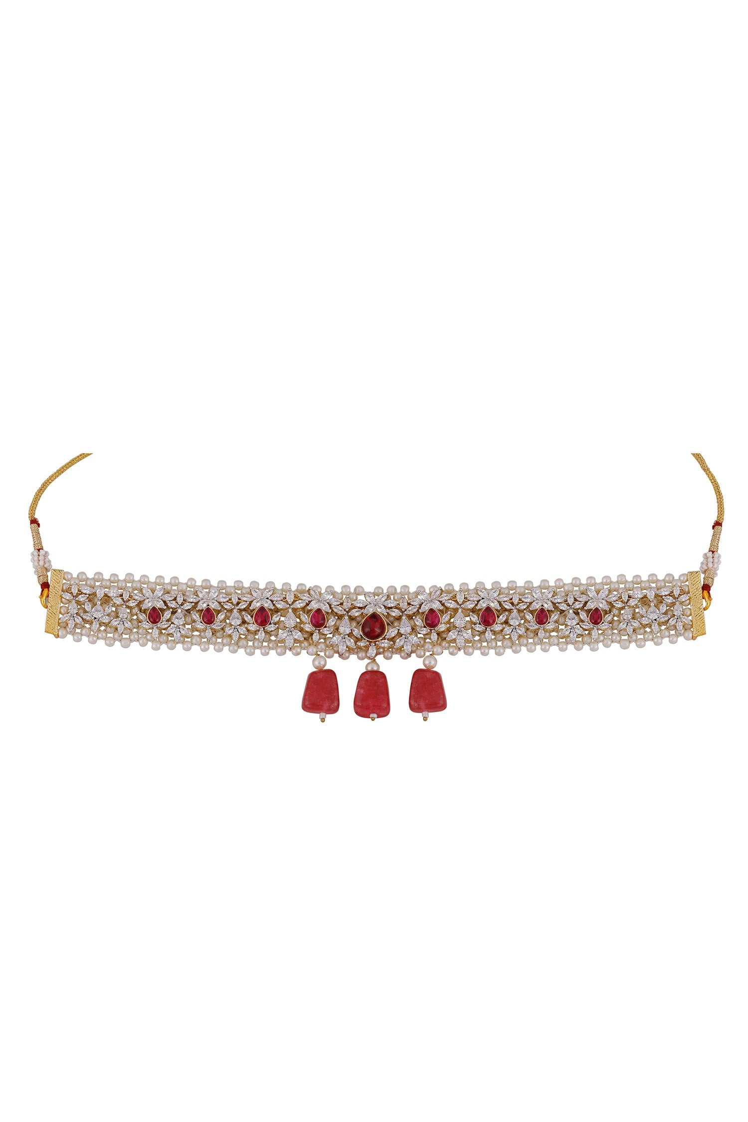 Studded Choker Set 