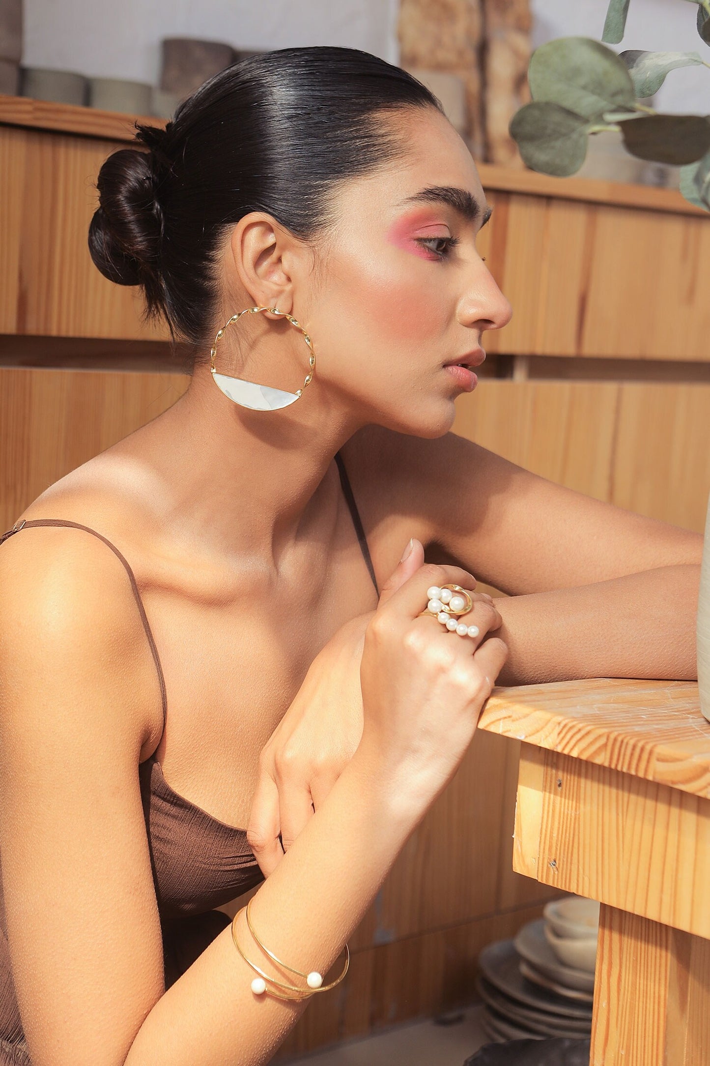 Diana Handcrafted Hoops 