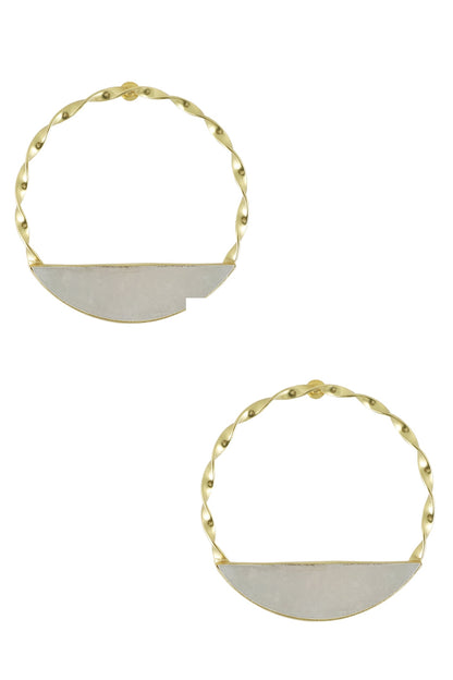 Diana Handcrafted Hoops 