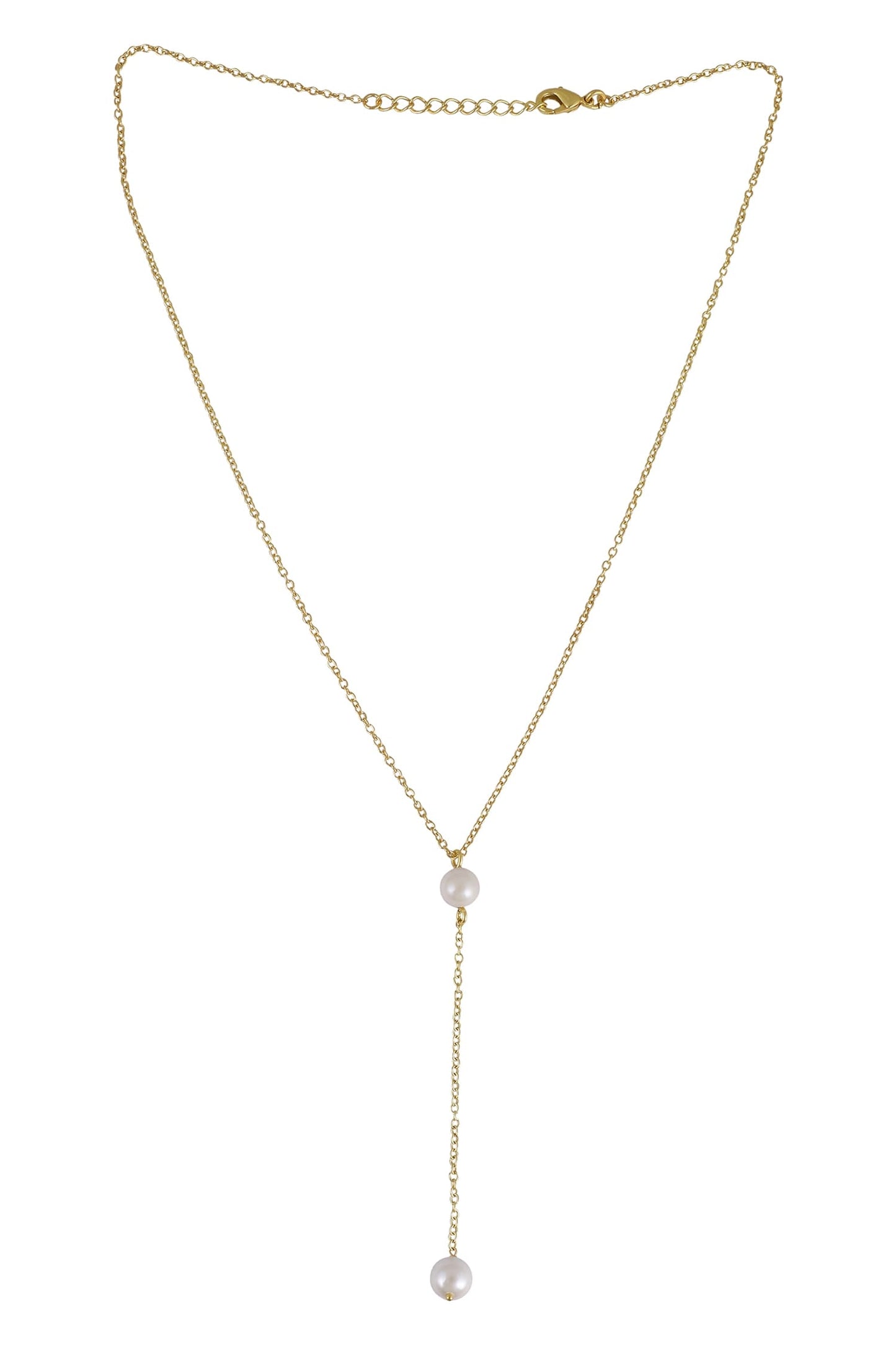 Clara Pearl String Necklace 