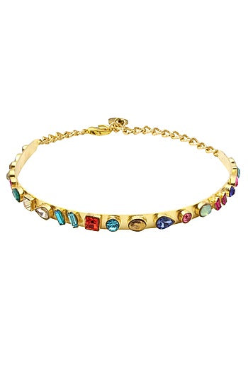 Candy Multicolor Swarovski Elements Choker Necklace