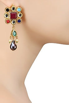 Gold Plated Diana Earrings