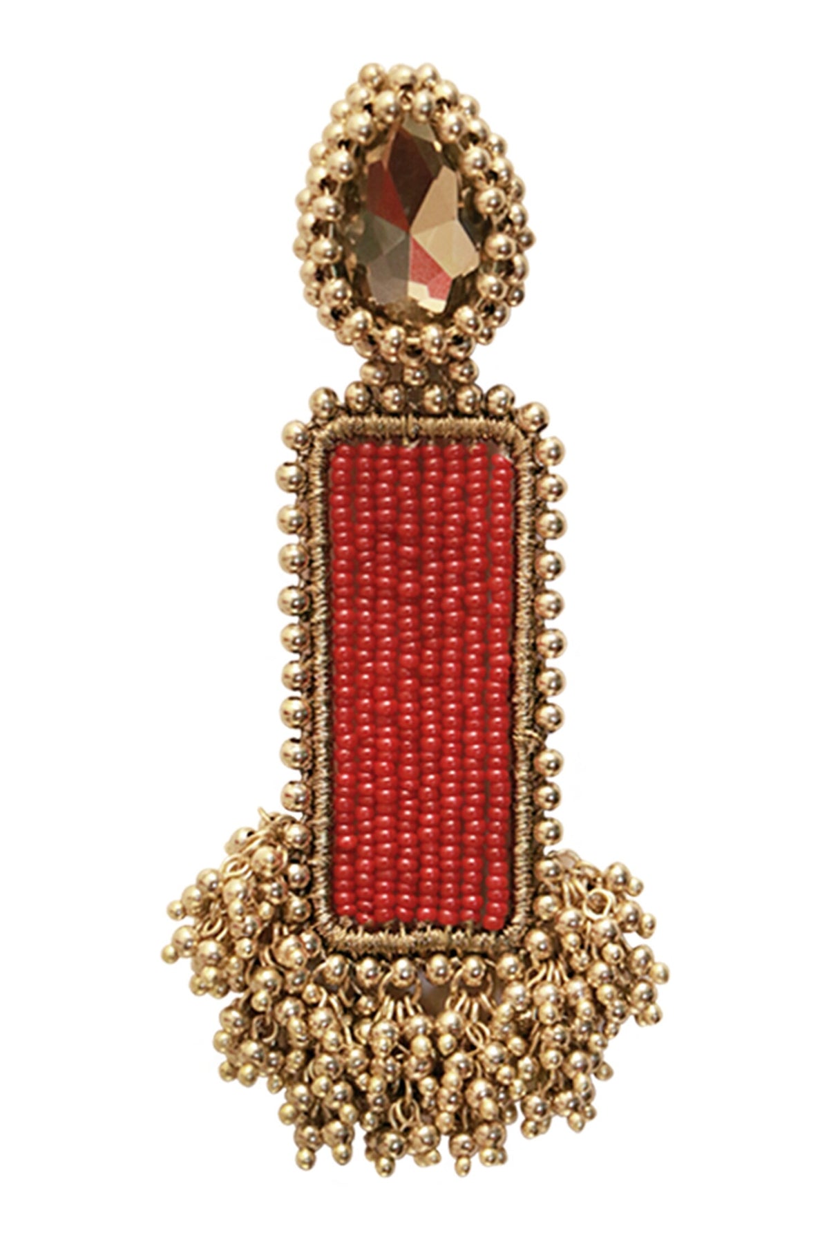 Red Wedding Danglers 