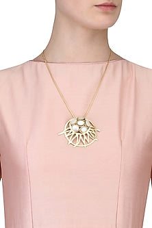 Gold Plated Rani's Gold Plated Pendant Necklace