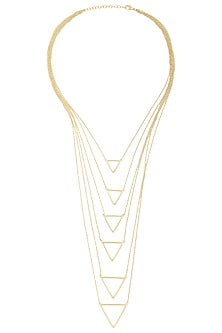 Gold Plated Layered Necklace