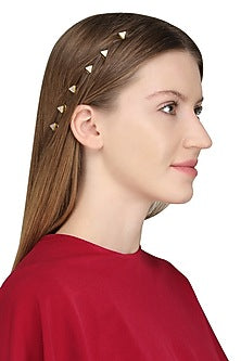 Gold Plated with Mother Of Pearl Hair Pin