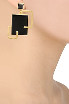 Gold plated Barre Earrings