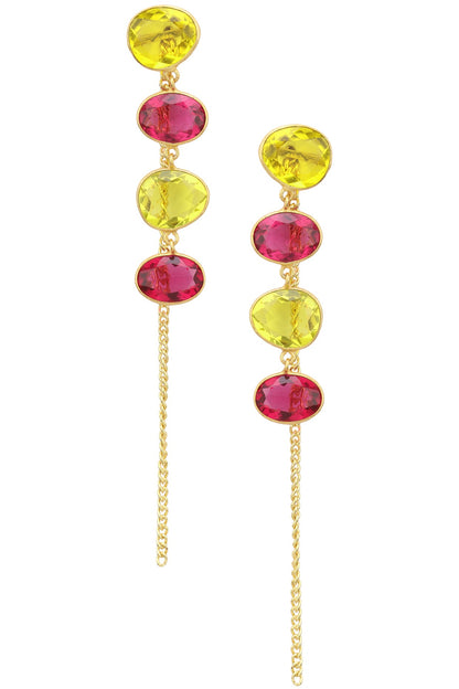 Gold plated Rill Earrings
