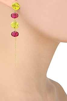 Gold plated Rill Earrings