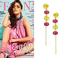 Gold plated Rill Earrings