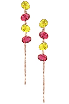 Rose gold plated Rill Earrings