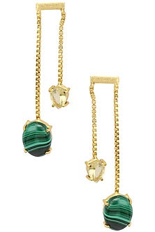 Gold plated Pine Earrings