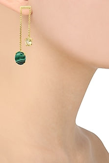 Gold plated Pine Earrings